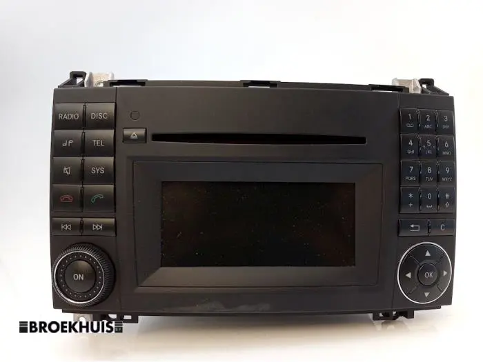 Reproductor de CD y radio Mercedes A-Klasse