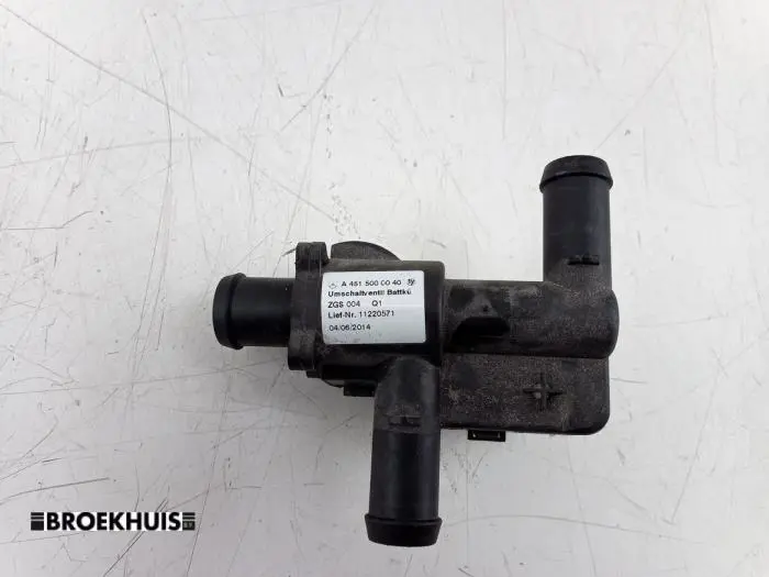 Electric heater valve Smart Fortwo
