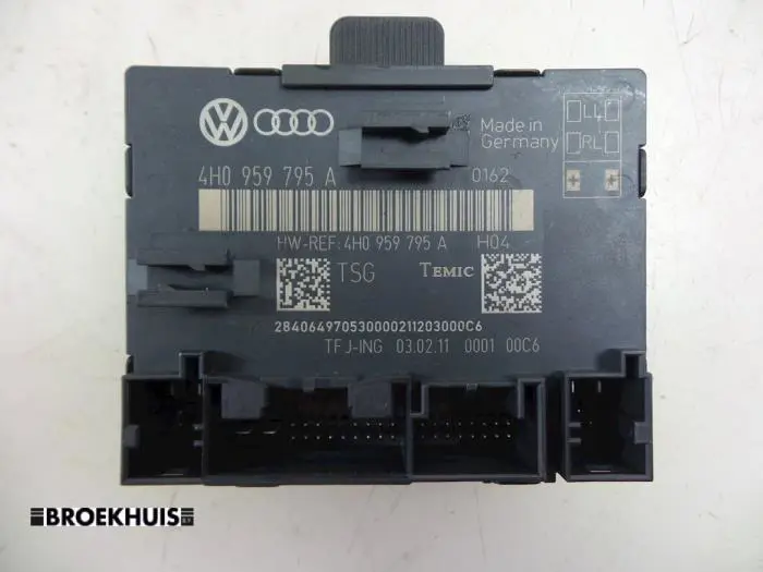 Module verrouillage central des portes Audi A8