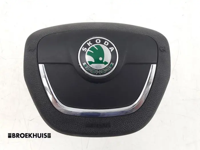 Left airbag (steering wheel) Skoda Superb
