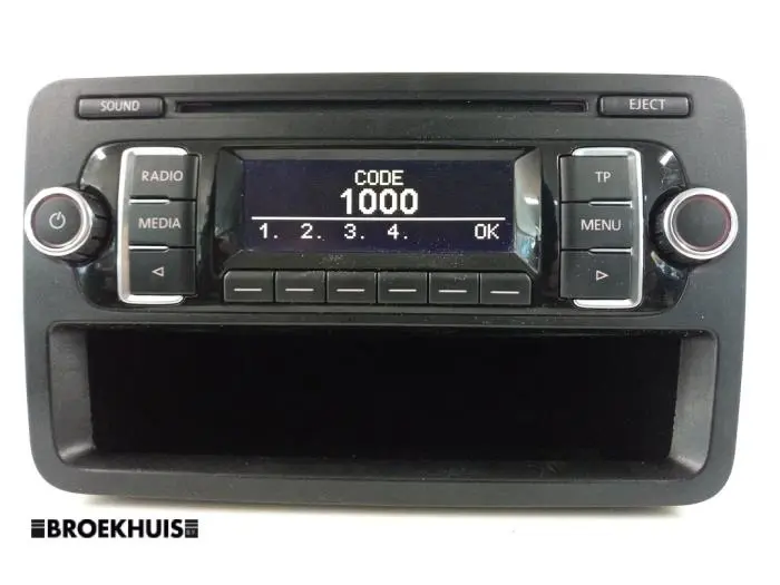 Reproductor de CD y radio Volkswagen Polo