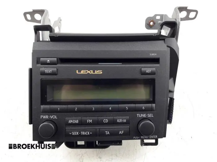 Reproductor de CD y radio Lexus CT 200h