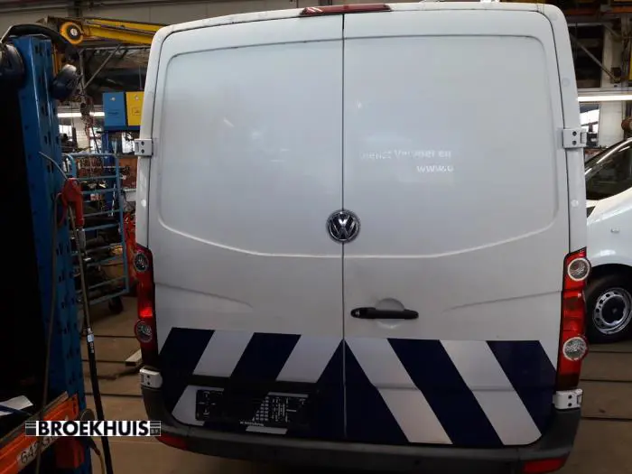 Tylne drzwi samochodu dostawczego Volkswagen Crafter
