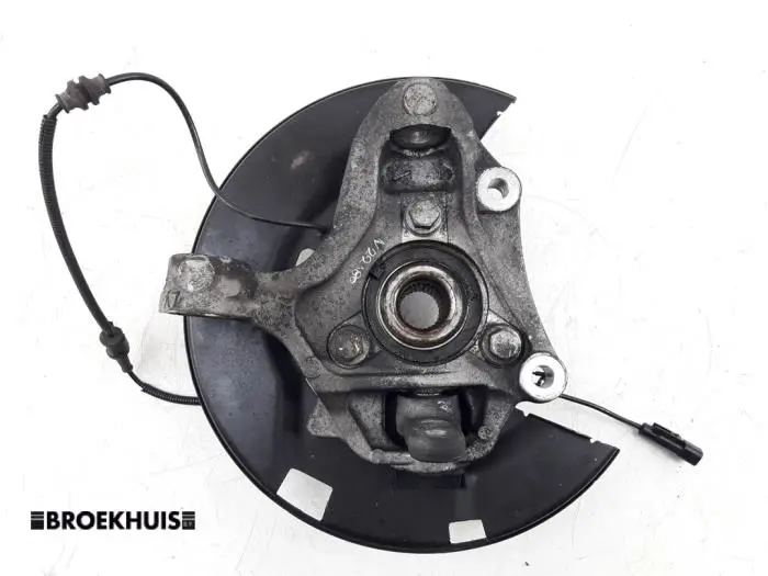 Knuckle, front left Opel Astra