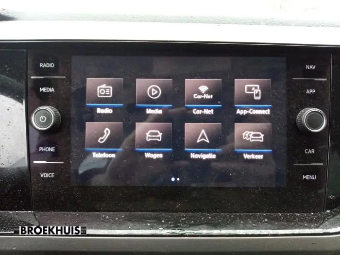 Display Multi Media control unit Volkswagen Polo