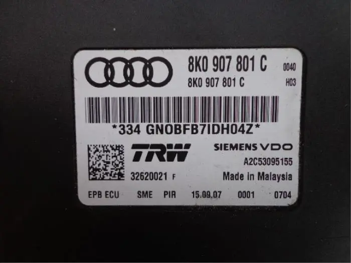 Parking brake module Audi A5