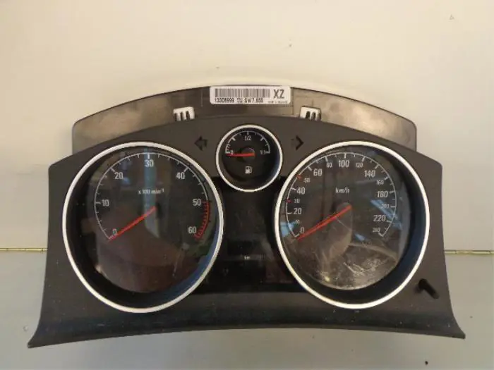 Odometer KM Opel Zafira