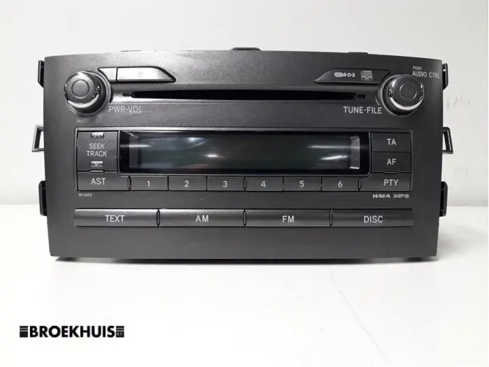 Reproductor de CD y radio Toyota Auris