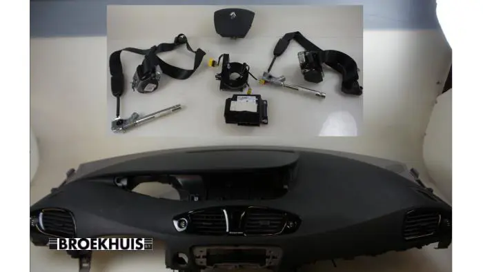 Airbag set + dashboard Renault Scenic
