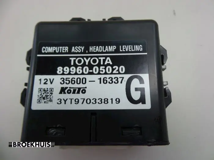 Computer Verlichting Toyota Avensis