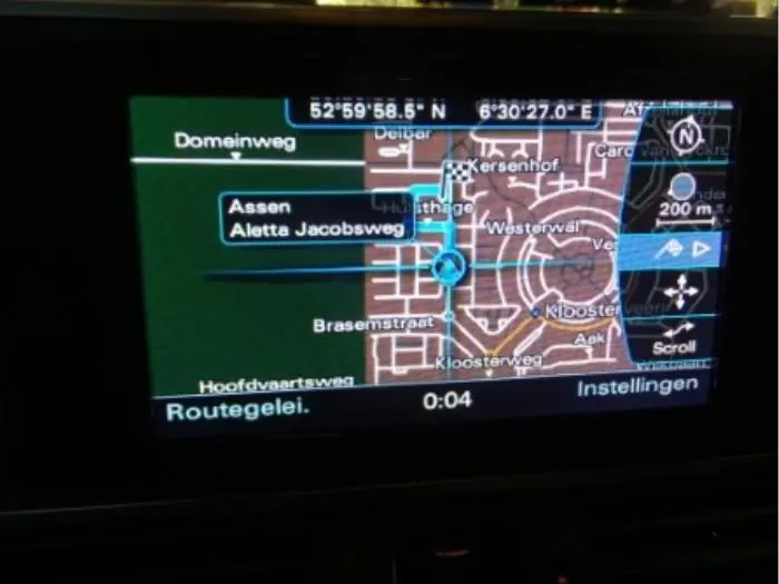 Navigatie Display Audi A6